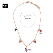 Load image into Gallery viewer, Fruity Summer Choker Necklace