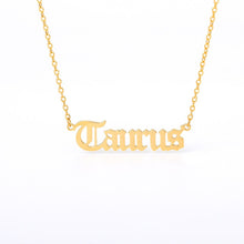 Load image into Gallery viewer, Zodiac Sign Necklace