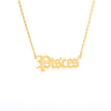 Load image into Gallery viewer, Zodiac Sign Necklace