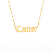 Load image into Gallery viewer, Zodiac Sign Necklace