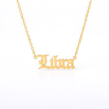 Load image into Gallery viewer, Zodiac Sign Necklace