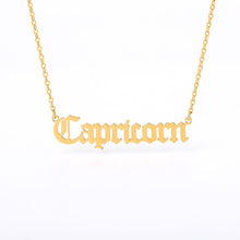 Load image into Gallery viewer, Zodiac Sign Necklace