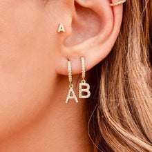 Load image into Gallery viewer, Custom Letter Earrings