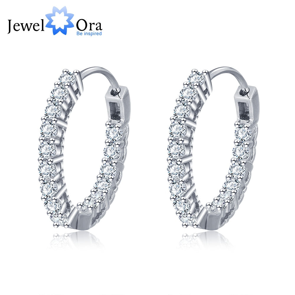 Sterling Silver Hoop Earrings