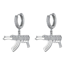 Load image into Gallery viewer, Iced AK47 Earrings
