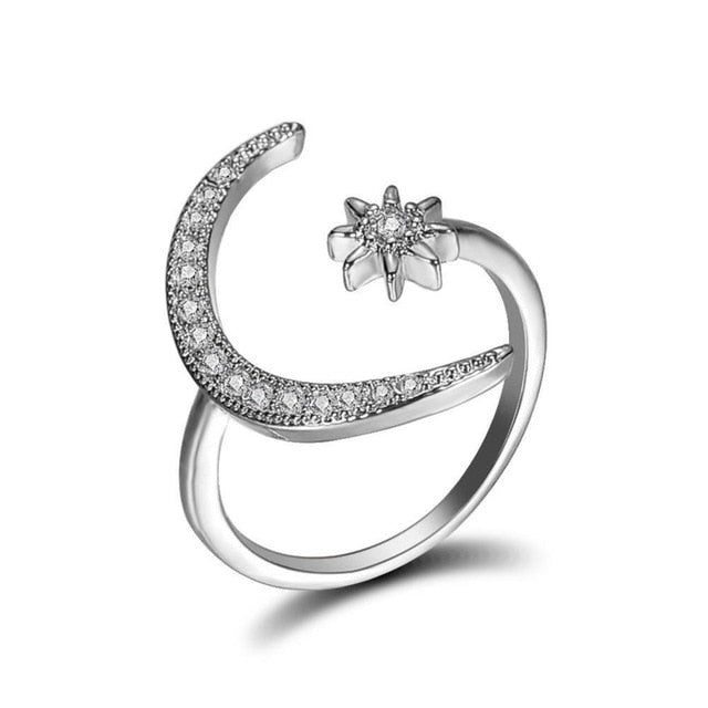 Moon Star Ring