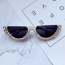 Load image into Gallery viewer, Diamond Cat Eye Sunglasses
