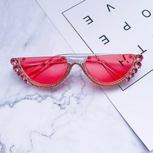 Load image into Gallery viewer, Diamond Cat Eye Sunglasses
