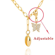 Load image into Gallery viewer, Butterfly Shell Necklace
